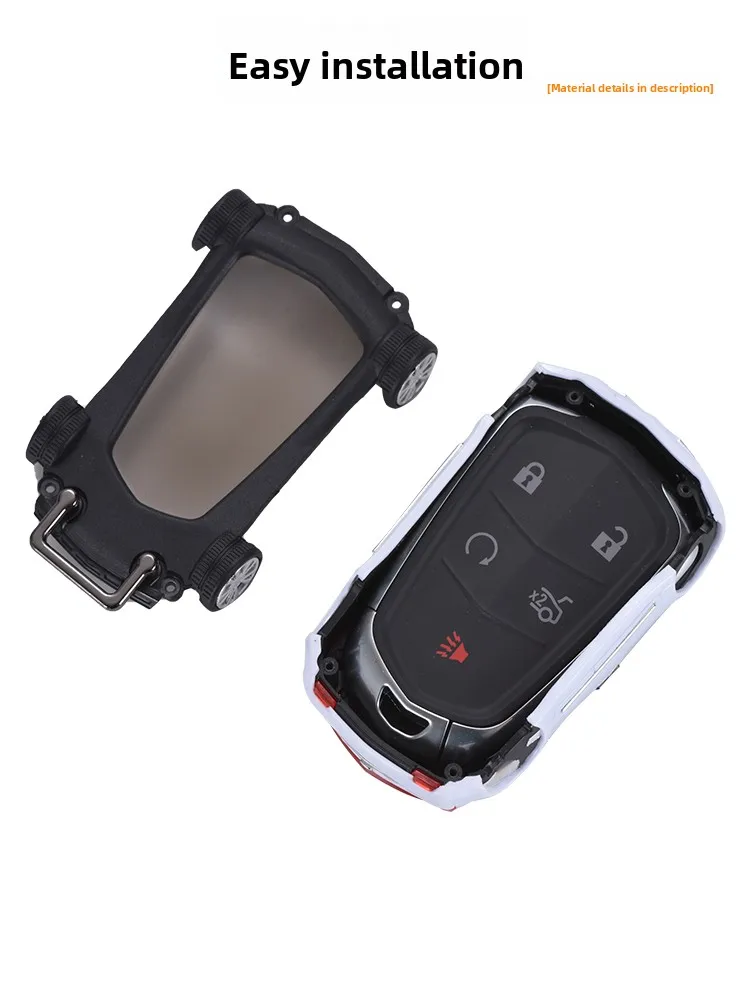  Key Cover ell Protector for XT5 XT4 XT6 ATS-L CT6 XTS Models Simple Sle Car Interior Accories Driving Persona...