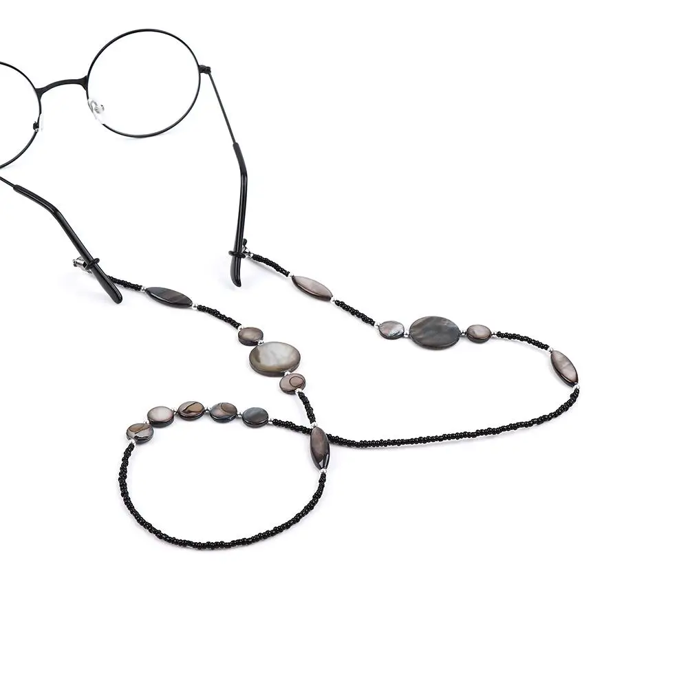 Reading Glasses Cords Shell Beads Women Beaded Eyeglass Lanyard Sunglasses Chain Glasses Chain Eyewear Retainer