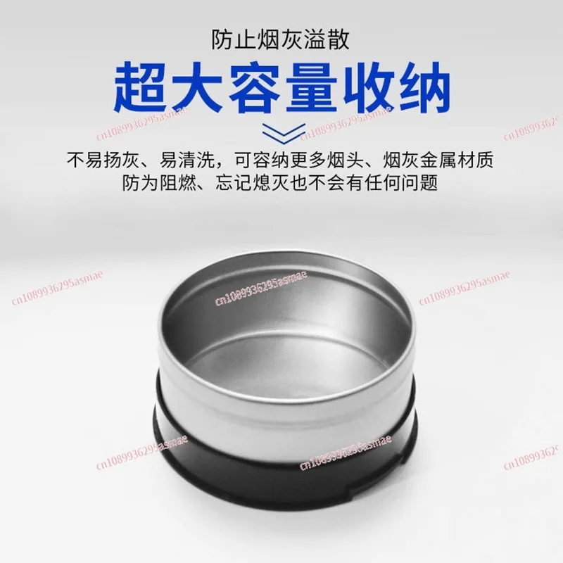 Ashtray Air Purifier for Home Desktop, Negative Ion Air Cleaner Remove Formaldehyde & Secondhand Smoke Odor