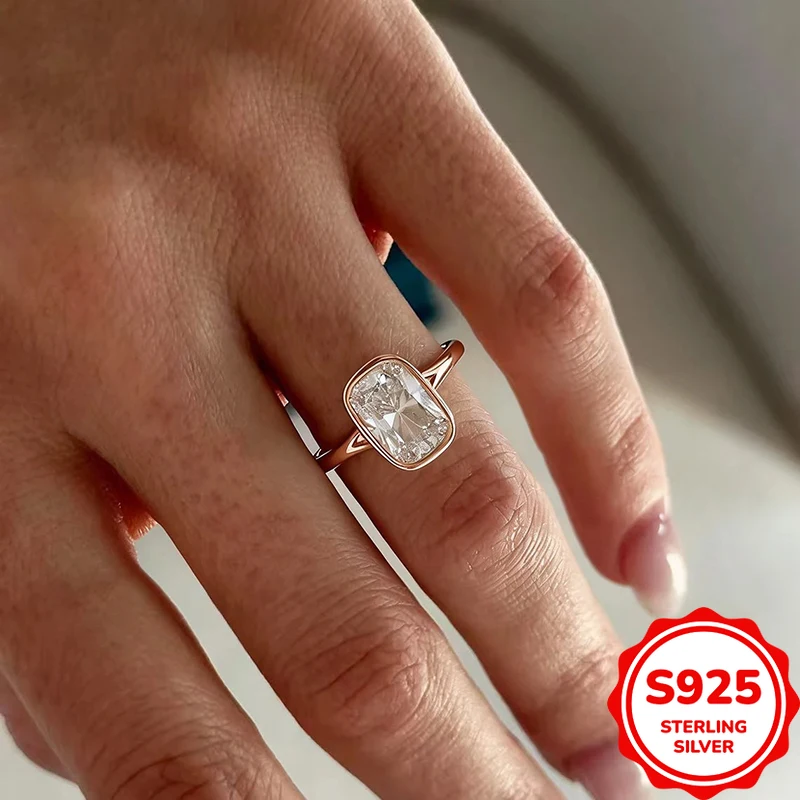 genuine-light-luxurious-and-high-end-genuine-s925-silver-square-zircon-women's-wedding-ring-versatile-for-commuting