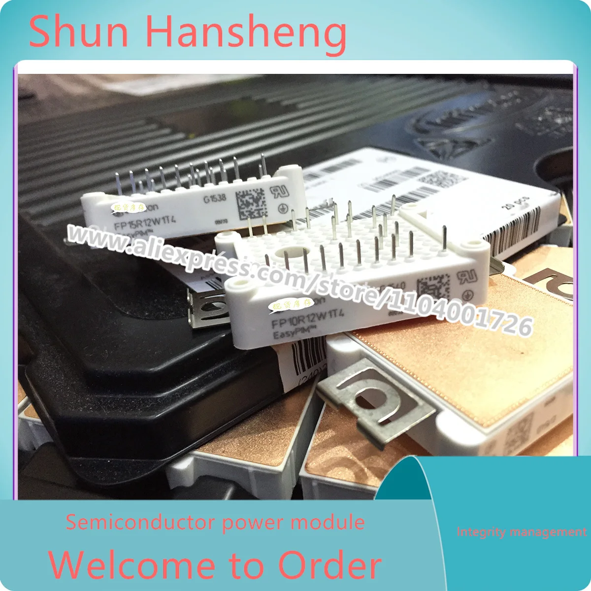 FP10R12W1T4 FP15R12W1T4 FS25R12W1T4 FP15R12W1T3 FP06R12W1T4 FP30R06W1E3 Modulo originale