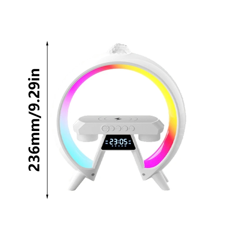 Alarm Digital Speaker dengan 256 cahaya warna-warni