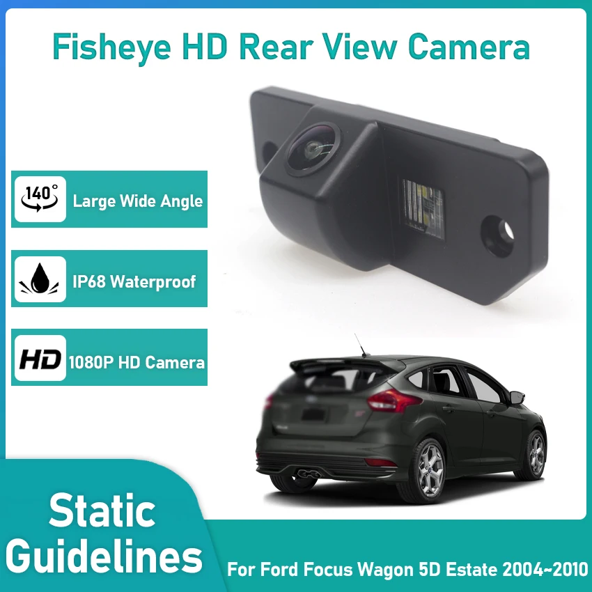 

Камера заднего вида HD CCD 1080x720P для автомобиля Ford Focus Wagon 5D Estate 2004 ~ 2007 2008 2009 2010