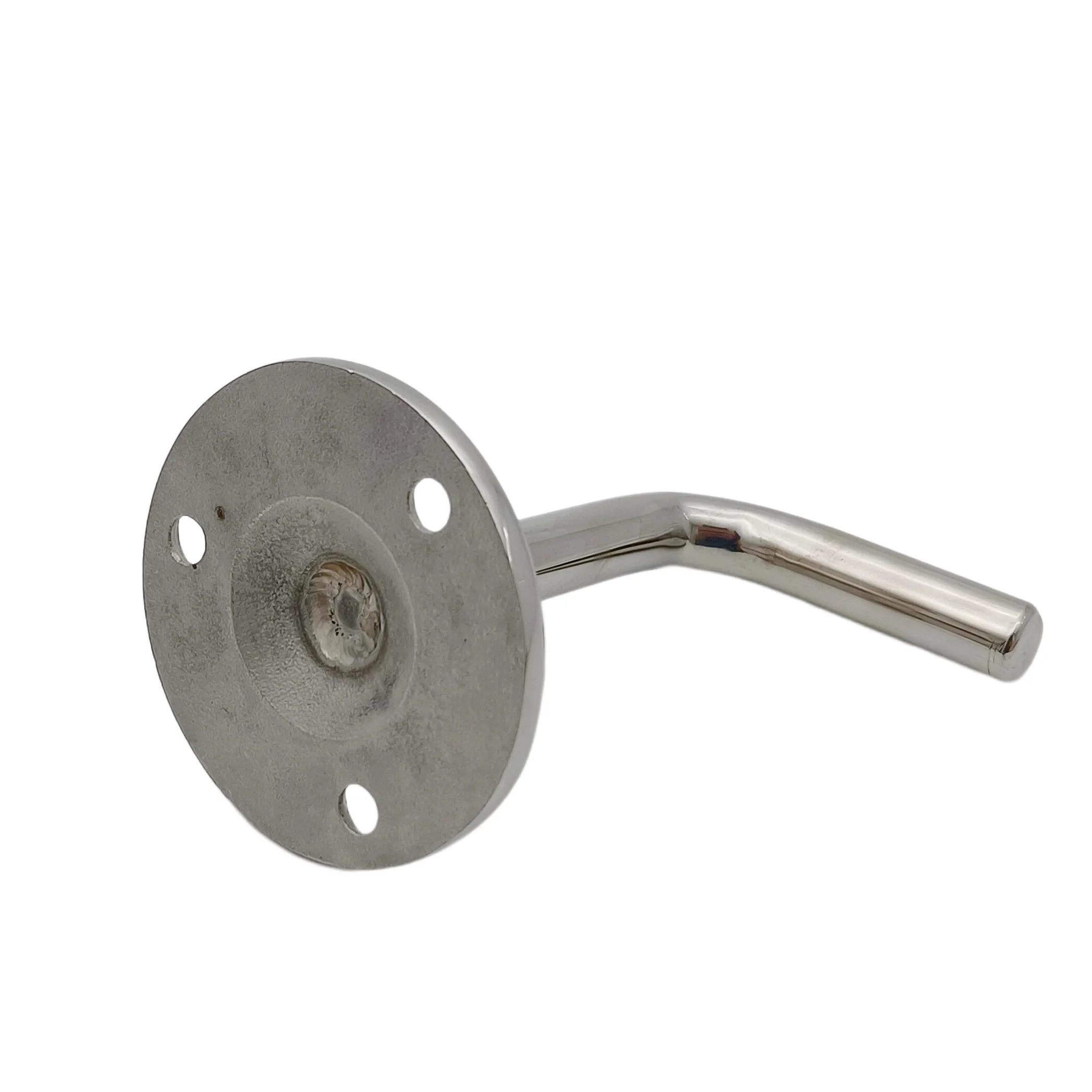 2 PCS 316 Stainless Steel Stair Railing Balustrade Handrail Bracket for Welding to Railing