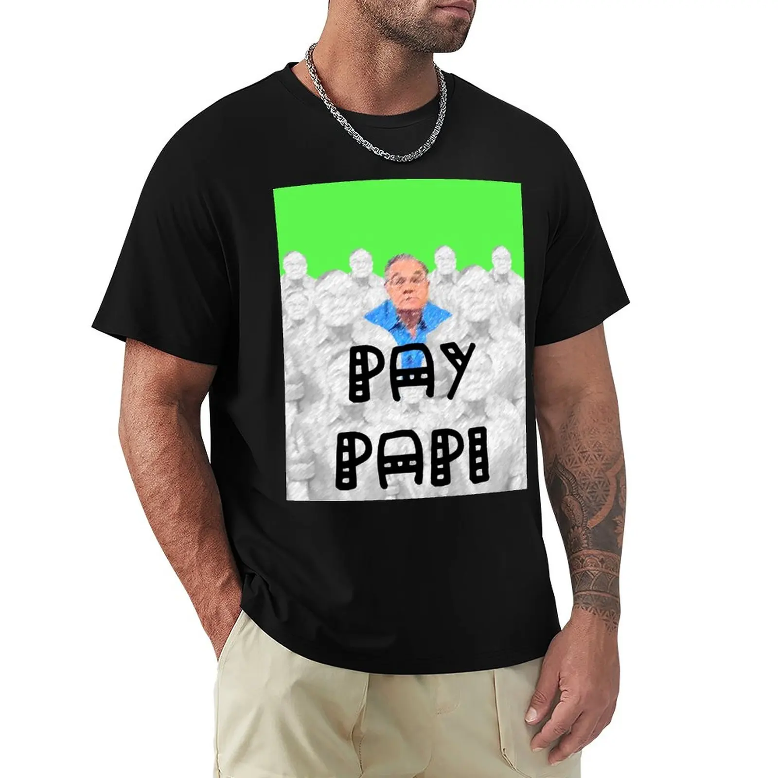 Pay Papi (Gonzalo) Le Batard T-Shirt anime clothes sweat shirts mens vintage t shirts