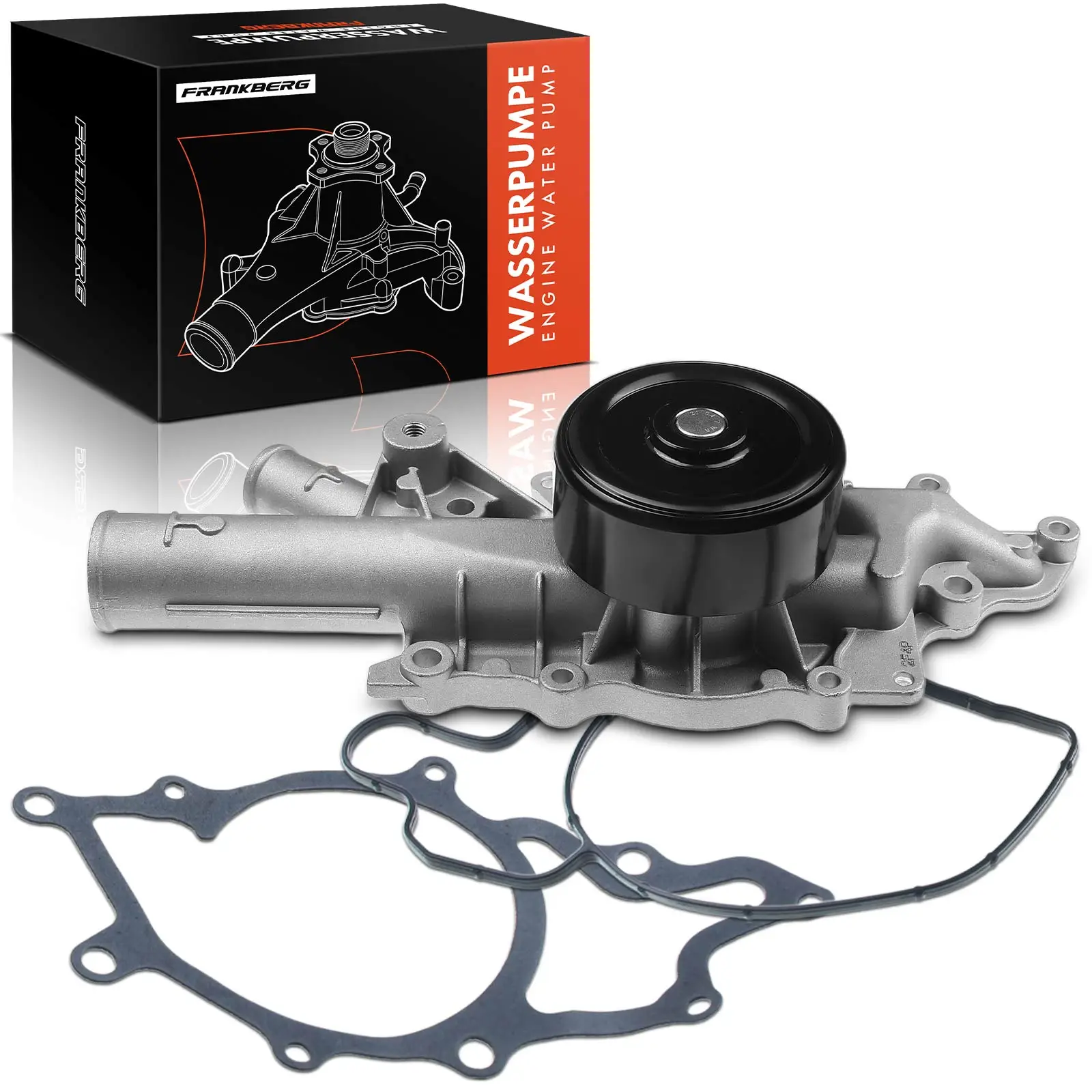 Frankberg 1x Waterpomp koelwaterpomp voor Mercedes-Benz C-Klasse W202 W203 S202 S203 W210 S210 CLK C209 6112001201