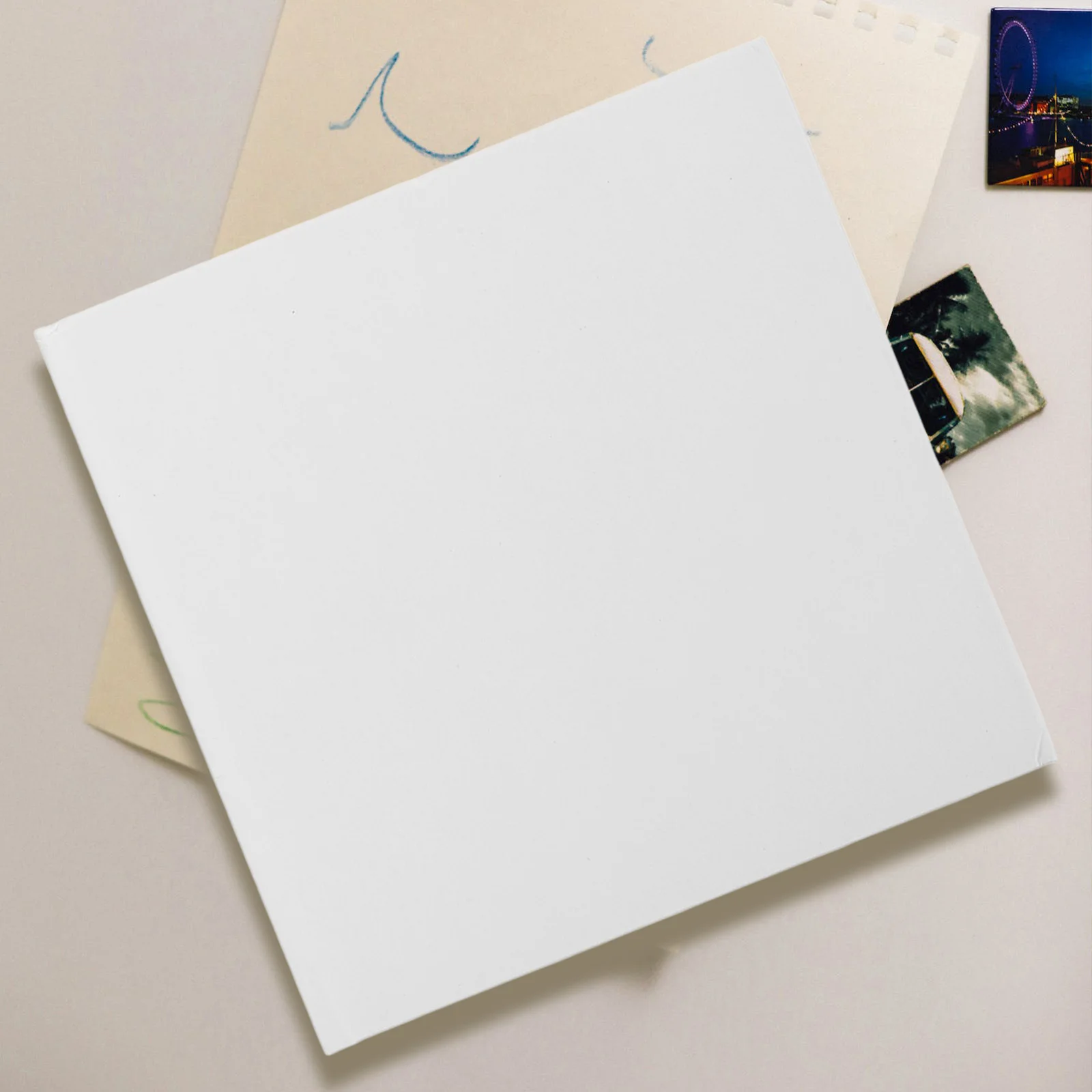 2Pcs Blank Drawing Book Hardcover for Artists DIY Sketchpad Art Journal Sketch Book Notebook Notebook Blank Journal