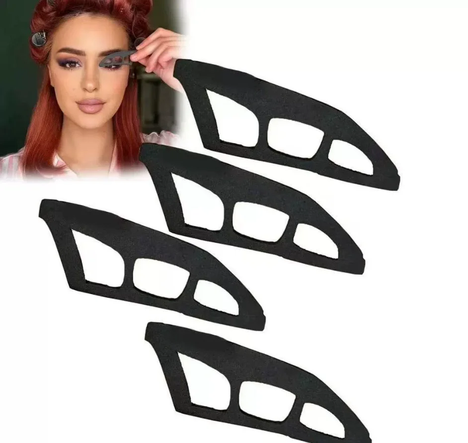 1-50PCs Female Eye Shadow Tool Multi-function Quick Eye Makeup Template Universal Eye Shadow Makeup Tool Suitable For Beginners