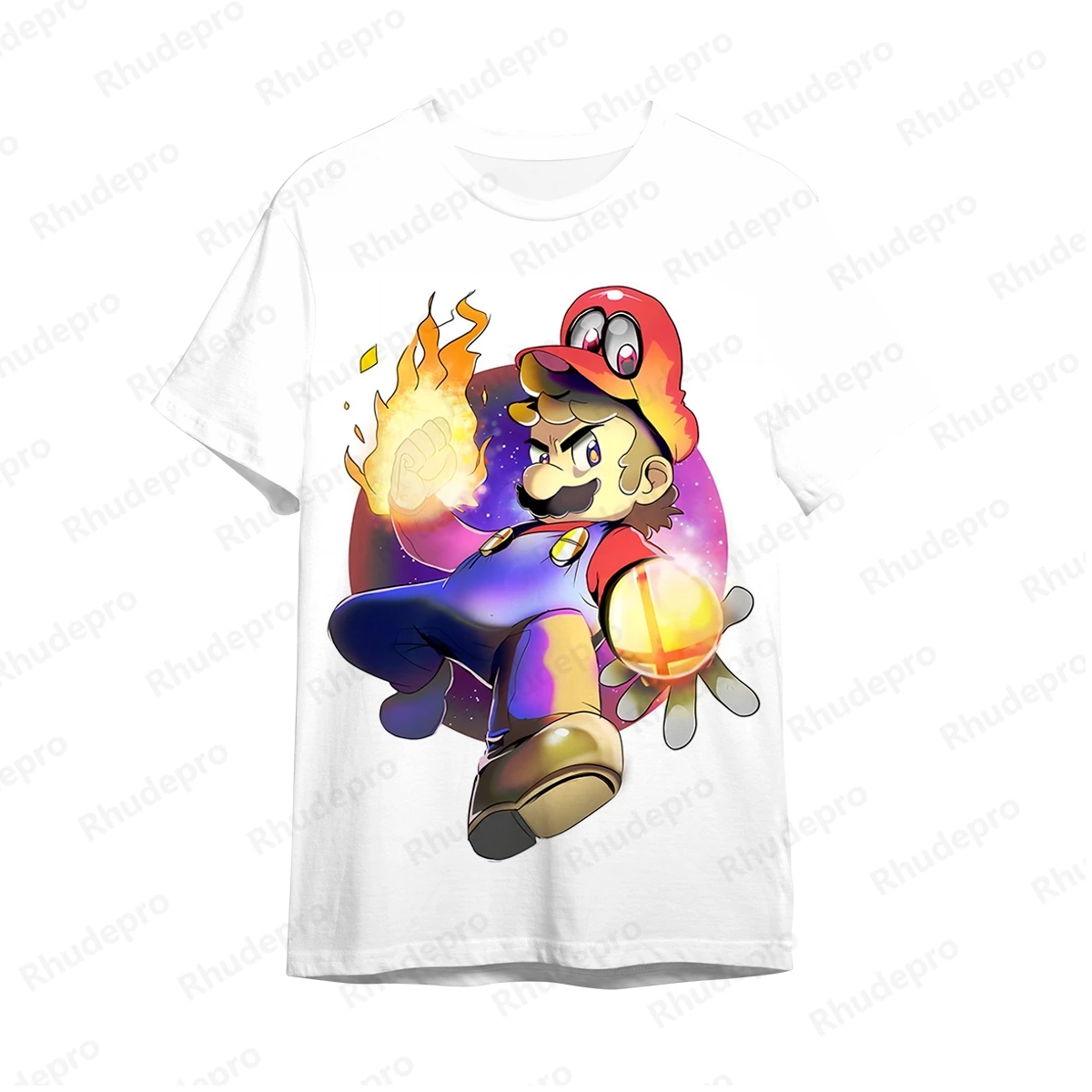 Super Mario Brothers ragazzi e ragazze t-shirt estate nuovo cartone animato stampato in 3D gioco di abbigliamento per bambini Mario Brothers