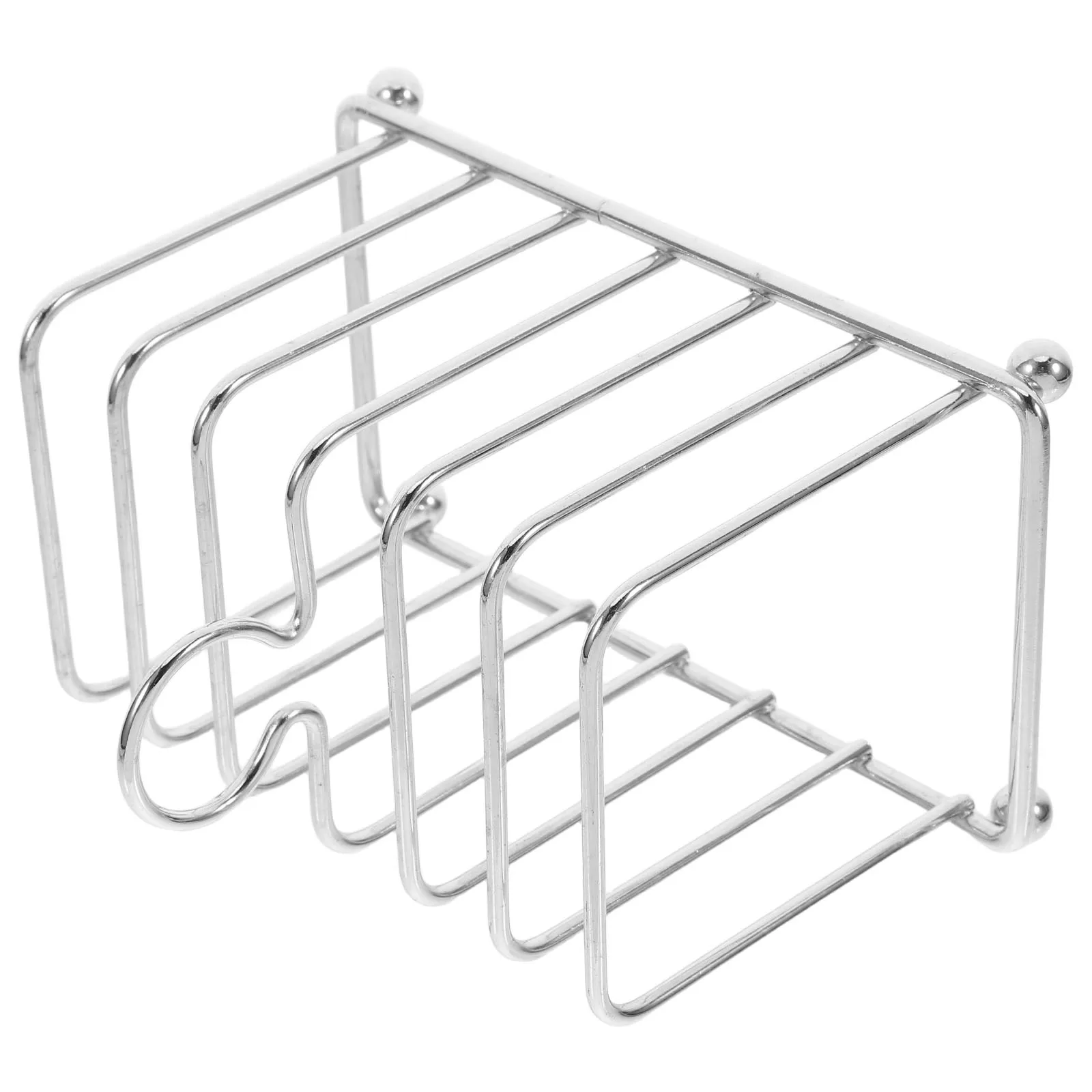 

Bread Holder Rack Stainless Steel Countertop ganizer Baking Storage Slice Toast Display Shelf Home Tool Kitchen Utility