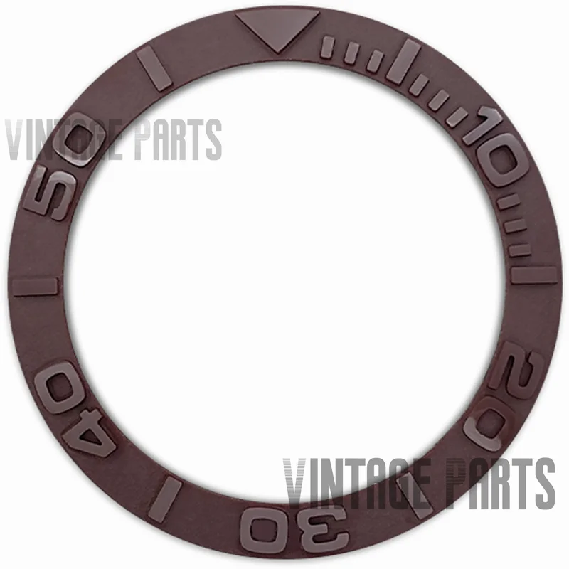 40mm YM ceramic slope bezel  insert fit for Rolex Yacht Master Watch