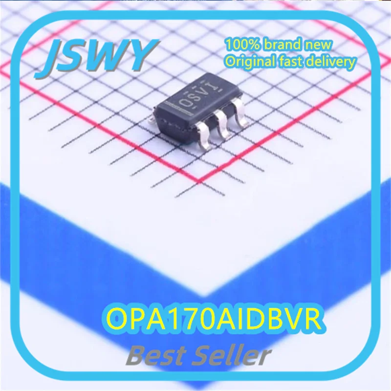 

(10/50pcs) OPA170AIDBVR OPA170 Silkscreen OSVI SOT23-5 Operational Amplifier Chip IC Original Genuine Large Quantity Inventory