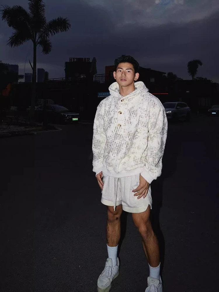 Men's 2025 Autumn New Knitted Hooded Sweatshirts High-end Warm Stylish Pullover Tops Male Handsome Long Sleeve Hoodies Knitwears