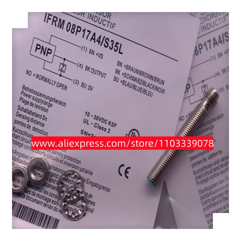 interruptor do sensor de proximidade indutiva novo ifrm 08p17a4 s35l ifrm 08n17a4 s35l pecas 01