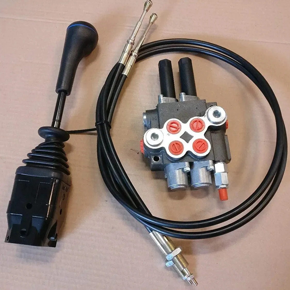 

Hydraulic joystick for tractor loader