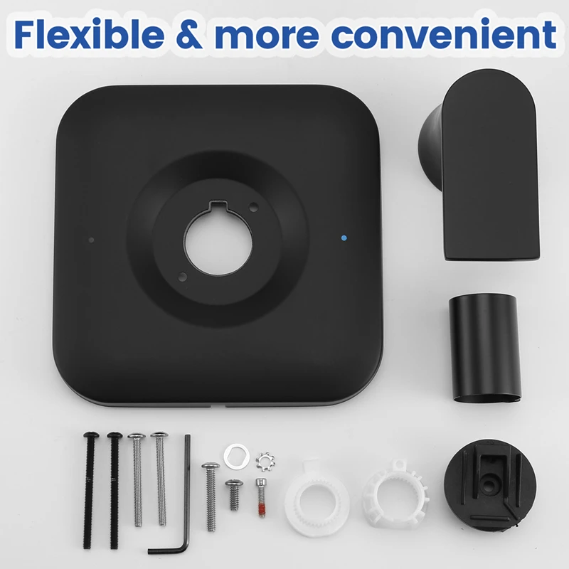 BAAG-Genta LX Nickel spazzolato T2471 Maniglia a leva per doccia moderna con bilanciamento della pressione, valvola richiesta, T2471BN