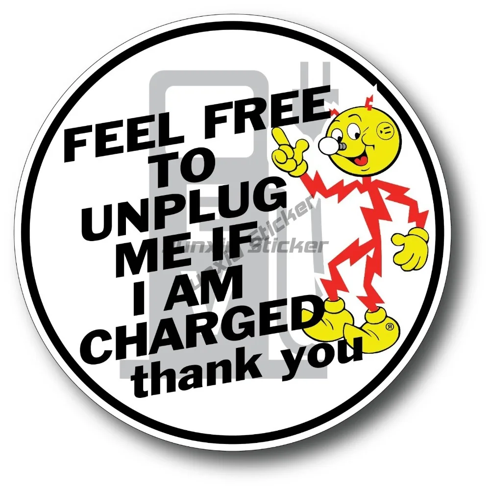 

Electric Car Vehicle Ev Bumper Sticker Decal Truck Camper Decals Sticker For Car Motorcycle Suv Window Cove