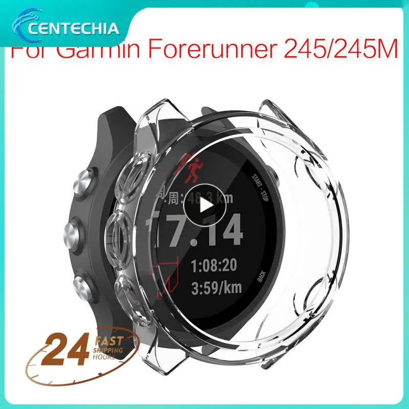 Case Cover for Garmin Forerunner 965 265 265S 245 245M 645 645M Bumper Protective Case Smart Watch Soft TPU Protection Shell