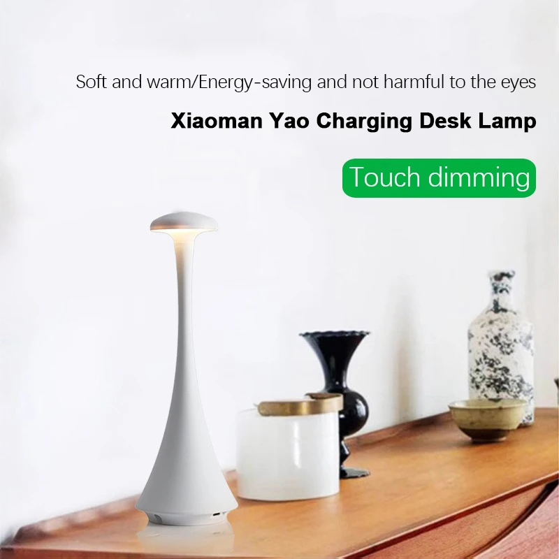 

Настольная лампа, светодиодный сенсорный датчик, настольный ночник, перезаряжаемая беспроводная лампа для чтения для ресторана, отеля, бара, декора спальни, светильник