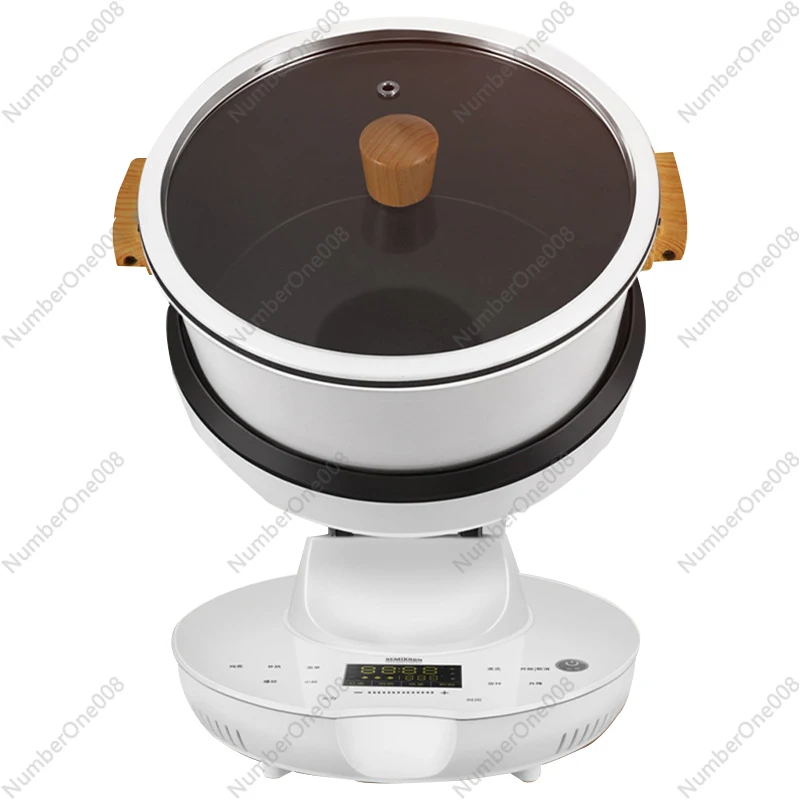 CS260B 220V 8L Rotary Cooking Machine 2000W Three-Speed Adjustable Smart Rice Cooker Kitchen Cooking Artifac