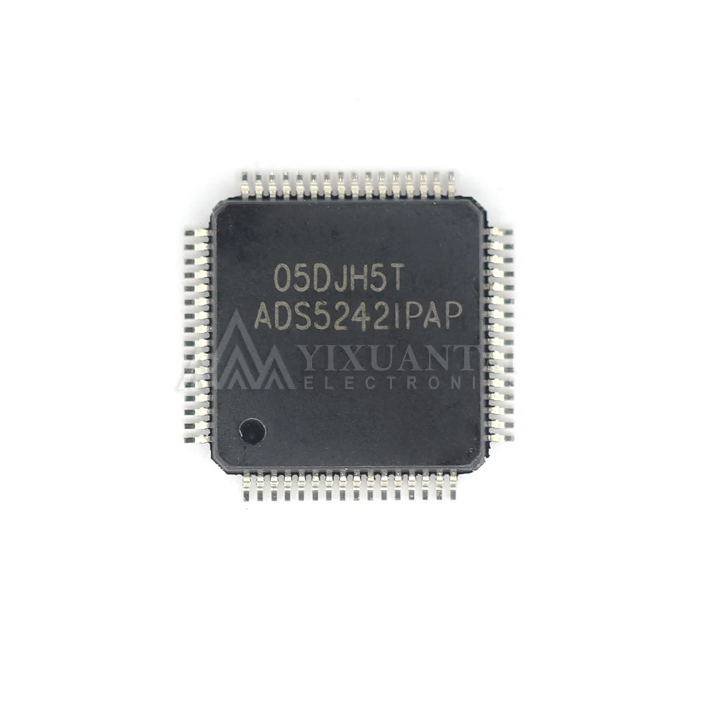 stock 1PCS  Original NEW ADS5242IPAPT ADS5242 IPAPT ADS5242IPAP T IC ADC 12BIT QUAD 65MSPS 64HTQFP