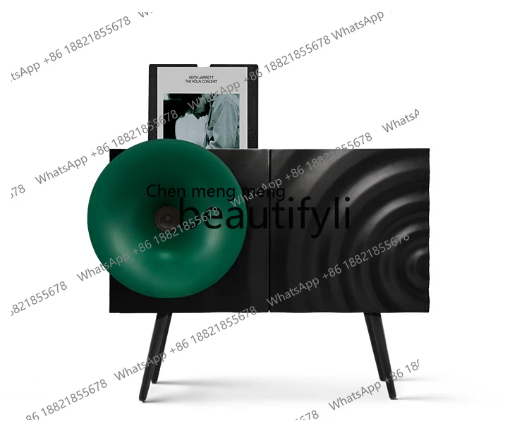 C6601 i7s خزانة الفونوغراف المتكاملة مشغل تسجيلات الفينيل ضوء غرفة المعيشة الفاخرة صندوق الصوت بلوتوث #2