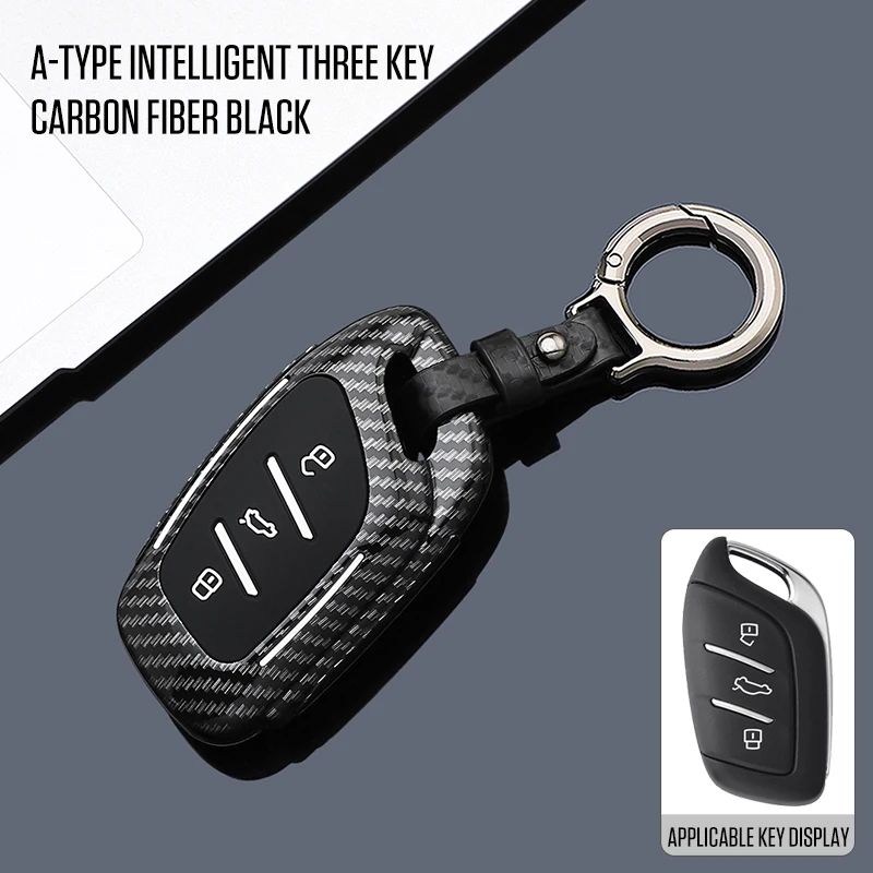 

ABS Plastic keychain for MG GT 2026 ZS ZX HS GT MG5 VE MG6 Silicone Car remote Key Case Cover fob key shell holder Keychain