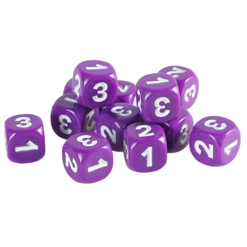 Q39E 12pcs/set 6 mặt acrylic acrylic action -sed