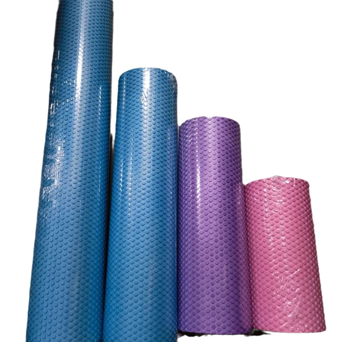 Wholesale Factory-Spot EVA Material Fitness Massage Solid Foam Shaft Pressing Calf Floating Point Yoga Column 4x2 Drive Newpromo