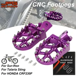 For Surron CNC Foot Peg Motorcycles Accessories Footpeg Footpedal For Talaria Sting Sur Ron Lightbee CRF 150F 230F Electric Bike