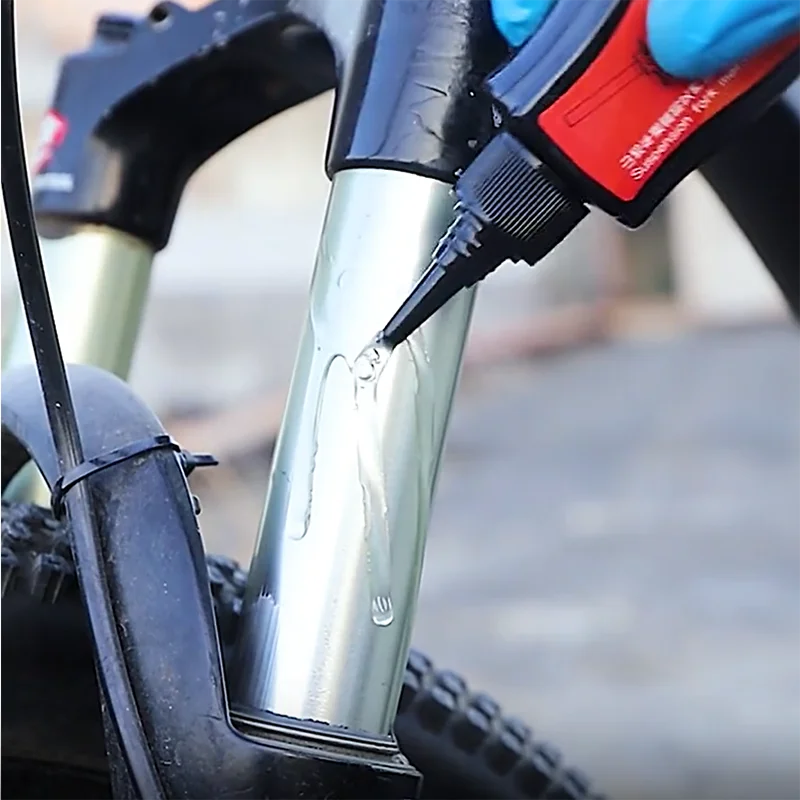 دراجة جبلية شوكة أمامية زيت سيليكون ، ممتص صدمات ، زيت تشحيم ، صيانة إصلاح ، MTB ، دراجة طريق #4