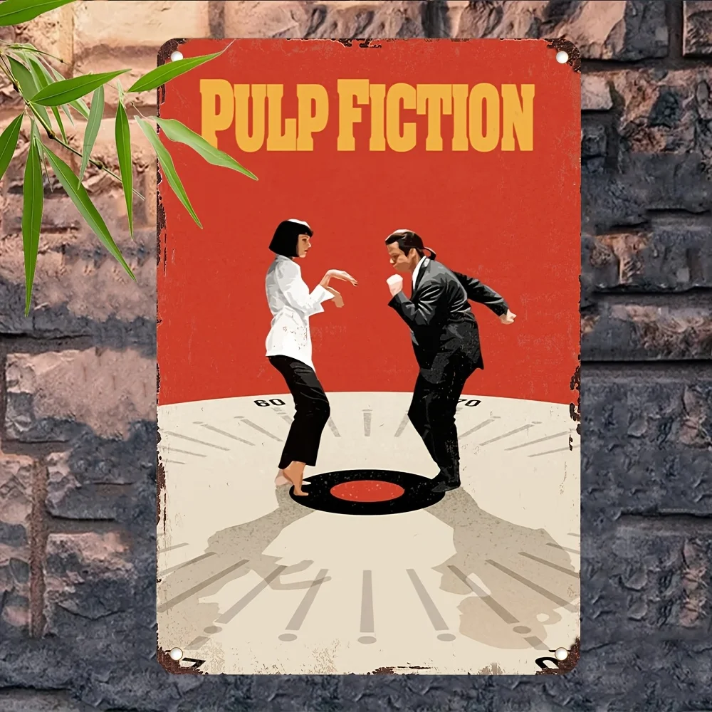 , Movie Poster, Retro Aluminum Signage (/20 Centimeters * 30 Centimeters), Metal Painting Art Wall Decoration for Offices, Homes