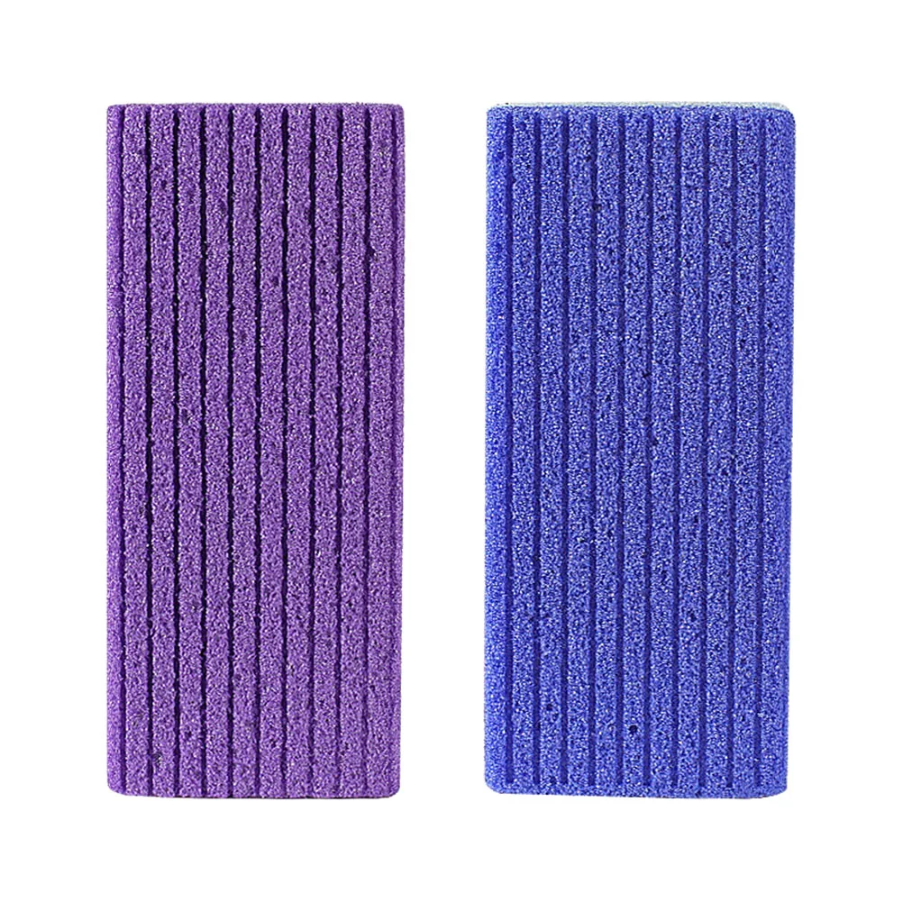 

2Pcs Foot Care File Durable Material Callus Remover Exfoliating Trimmer Compact Size Easy Clean Tool Nail File
