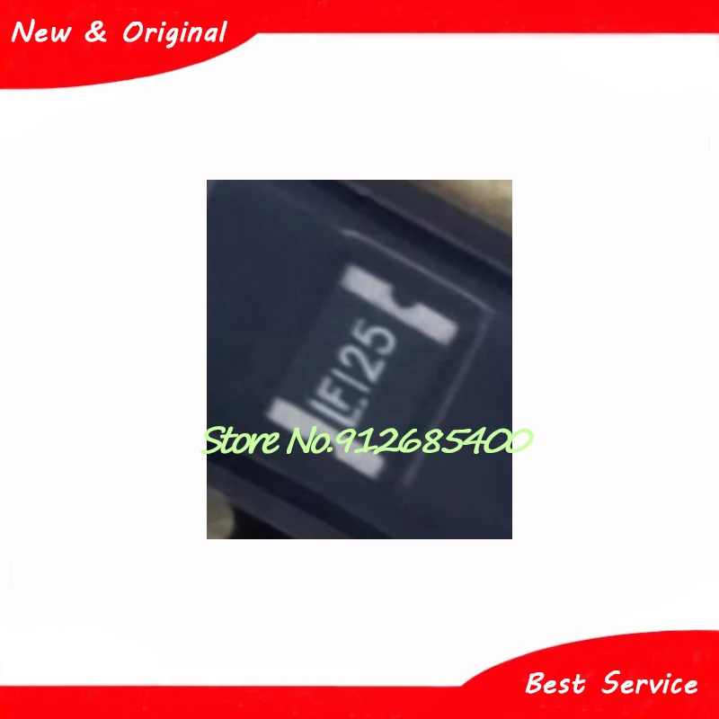 SMD جديدة وأصلية متوفرة في المخزون ، 1812L125 16d ، 1.25A ، 16V ، LF125 ، 10 في كل لوت
