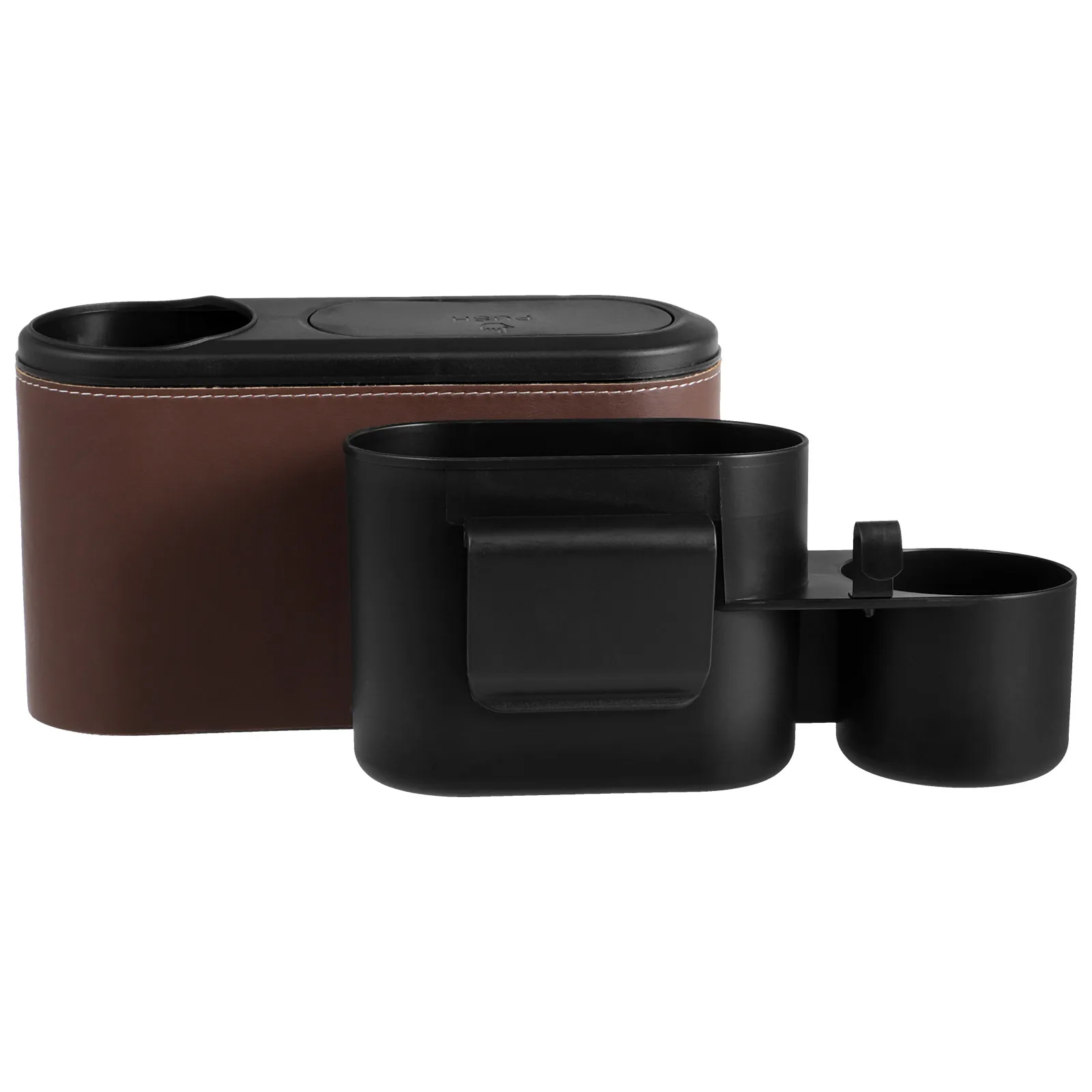 

Car Trash Can for Front Seat Automotive Accessories Garbage Bin Organizer Dustbin Container Holder Small Foldable Easy