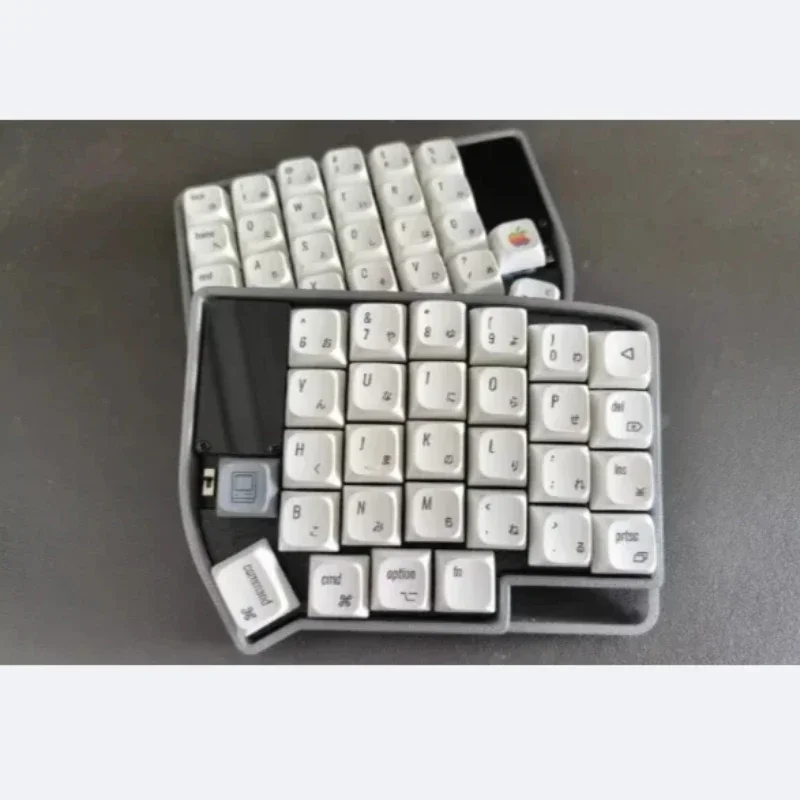 Lily58 Split Keyboard Diy Custom Wireless 2.4G HotPlug LED Split Keyboard Mechanical Shock Qmk Firmware Supp0ort Vial Lily58 Kit