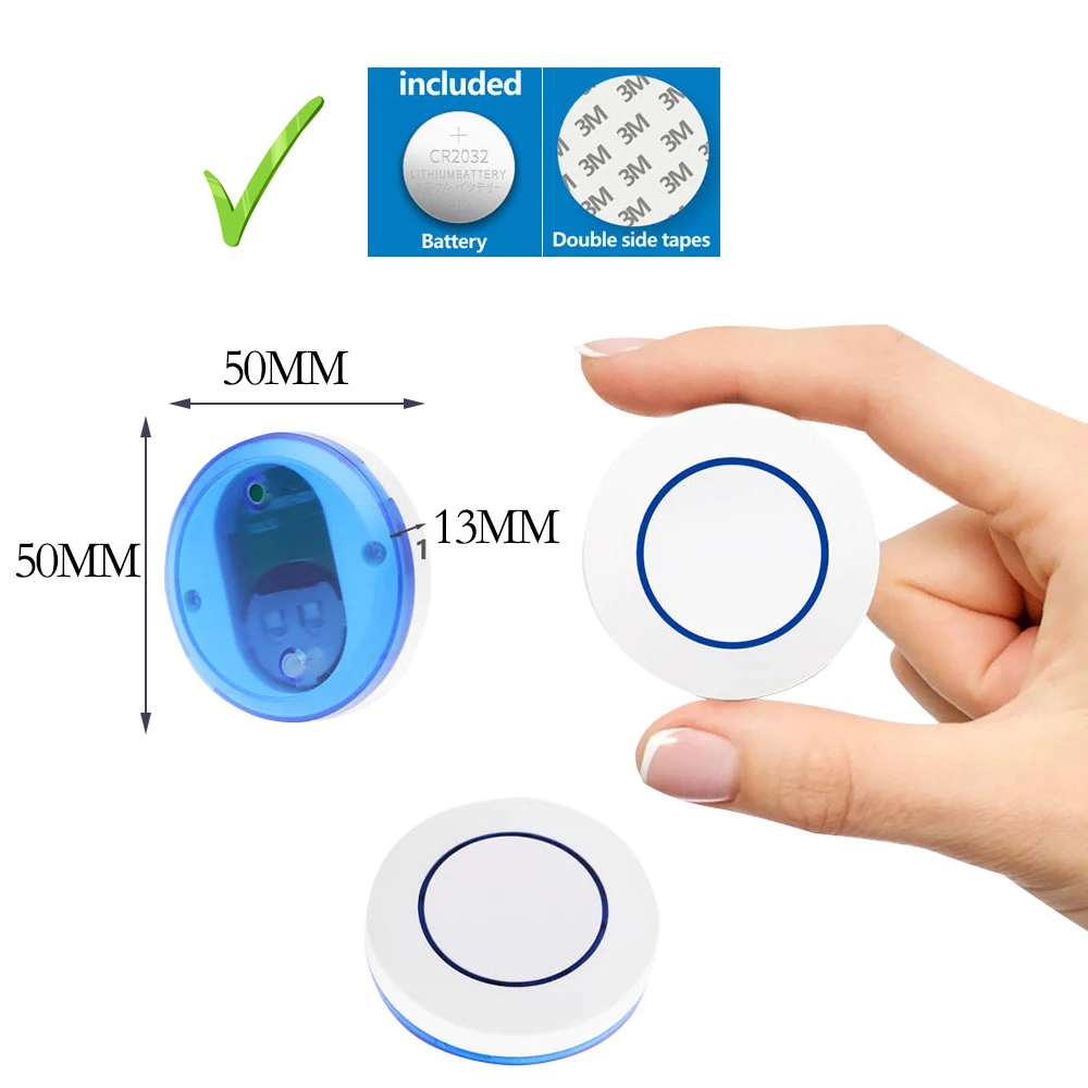 무선 스마트 스위치 라이트, 433Mhz, 원격 제어가 있는 미니 벽 패널 스위치, 미니 릴레이 수신기, 220V, 가정용 Led 조명 램프 팬