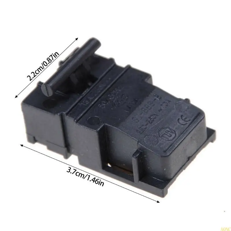 A0NC 5pcs 13A Switch hervidor eléctrico Termostato Termostato Control temperatura 13A 2PIN
