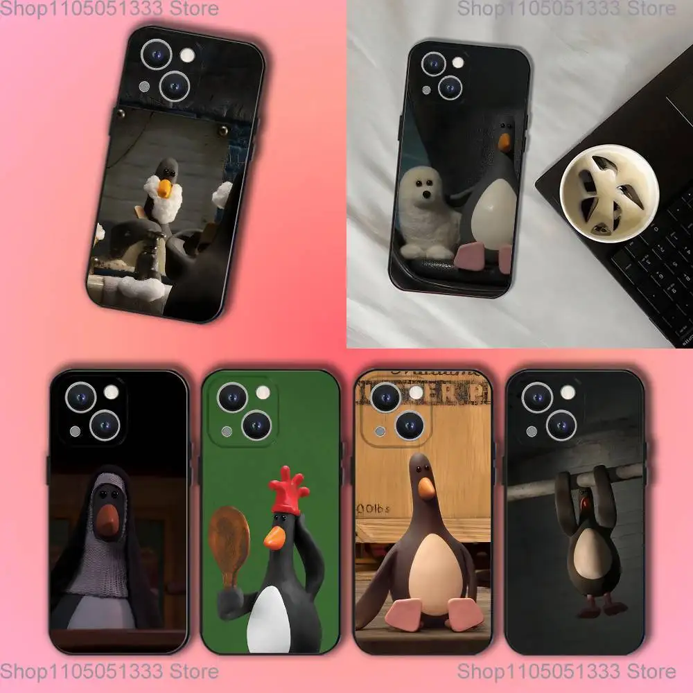 

F-Feathers M-McGrawS Phone Case For iPhone 16,15,14,13,12,11,Pro,XS,Max,XR,Plus,E,SE4,Mini Black Soft Cover