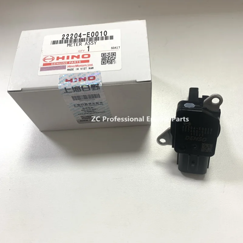 22204-E0010 22204E0010 197400-5301 22204-30020 197400-5270 197400-5300 Japanese original air flow meter for Hino J08E Euro 4