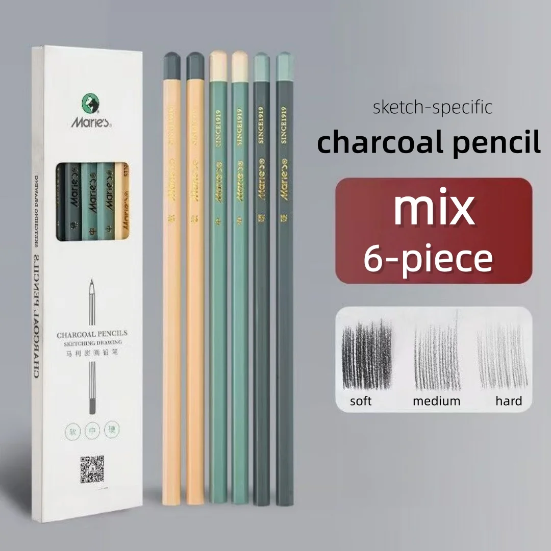 Special charcoal pencil, drawing pen, sketching charcoal pencil, soft and hard pencil, sketching and drawing