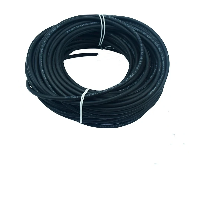 Cable de fibra CPRI 1/2/4 núcleos monomodo exterior 7mm OM3 multimodo impermeable lszh 1C 2C 4C ratproof FTTHELINK