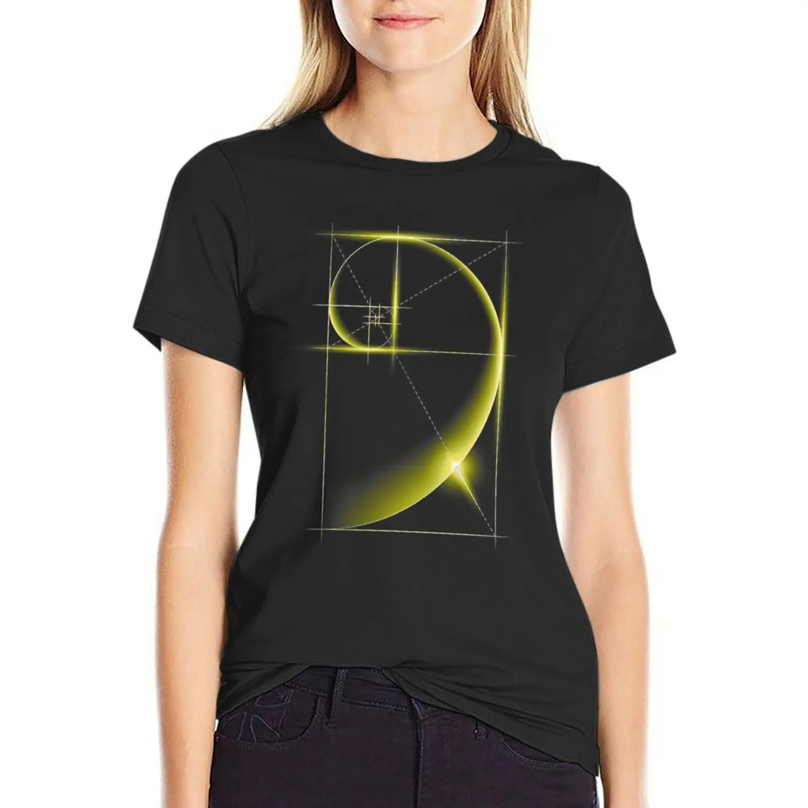 

Fibonacci: Golden Ratio T-Shirt shirts graphic tees funny tees plus size tops clothes for Women