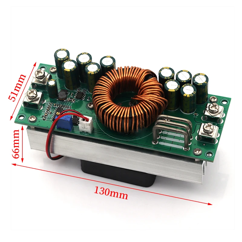 DC-DC 1500W Adjustable Step-Down Module 90V To 60V 48V 12V High Power 50A Power Converter