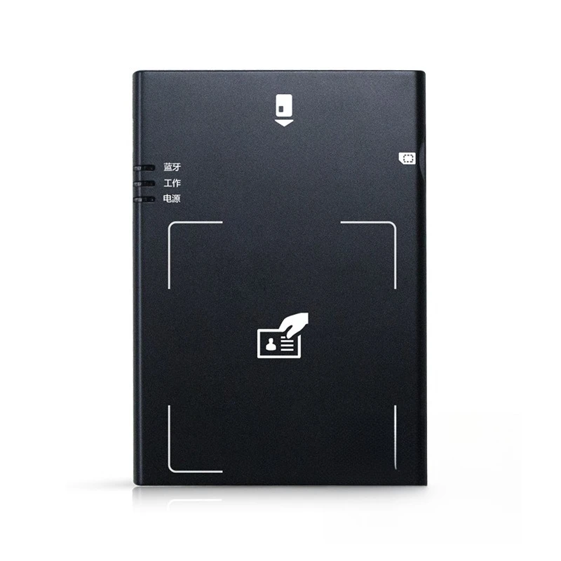 

Bluetooth card reader, second and third generation ID card reader