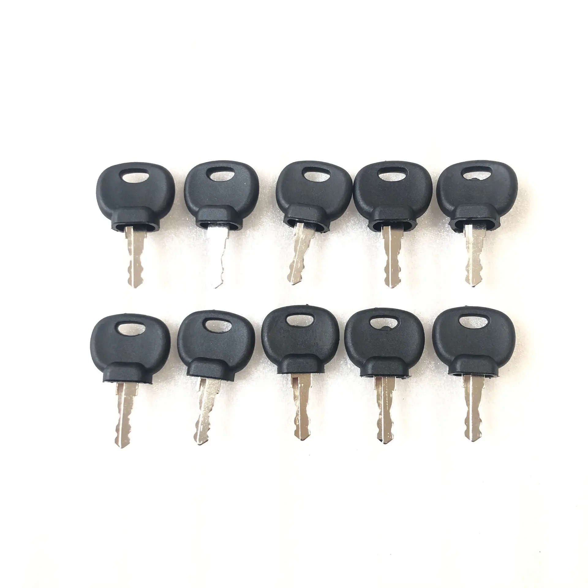 10pcs Ignition Key 14707 Fit JCB New Holland Volvo Forklift Parts