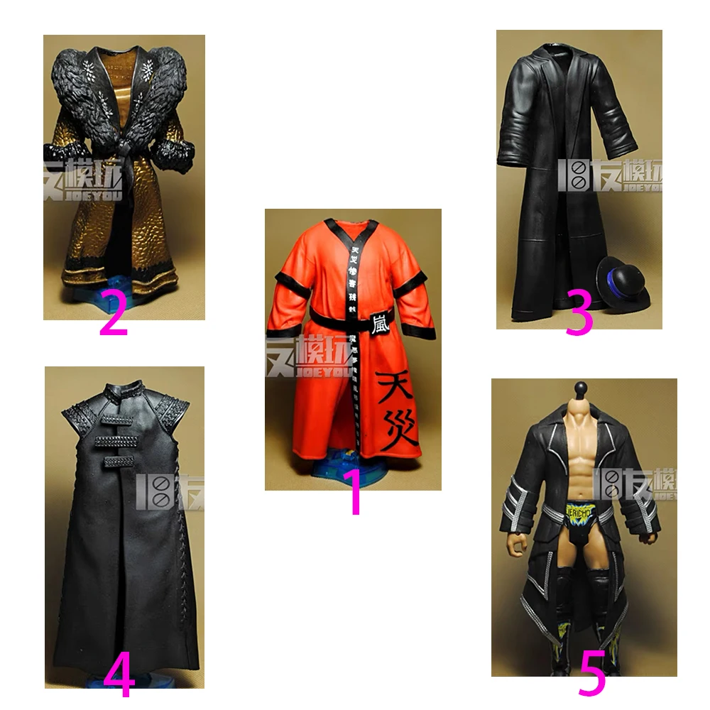 

WWE AEW WWE Clothes Suit 6 " 7" Ring Wrestling Wrestler Doll Accessories UT Undertaker Clothes Suit