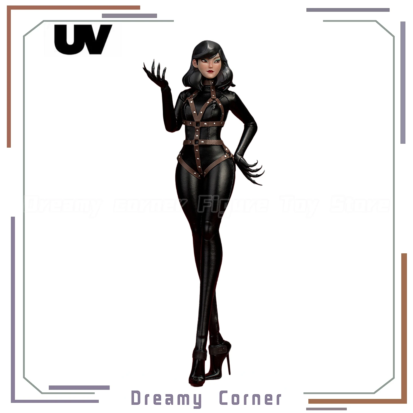 

【В наличии】Оригинальная фигурка Underverse MODERN GALS DOMDOM 1/6, игрушечная модель, подарочная коллекция