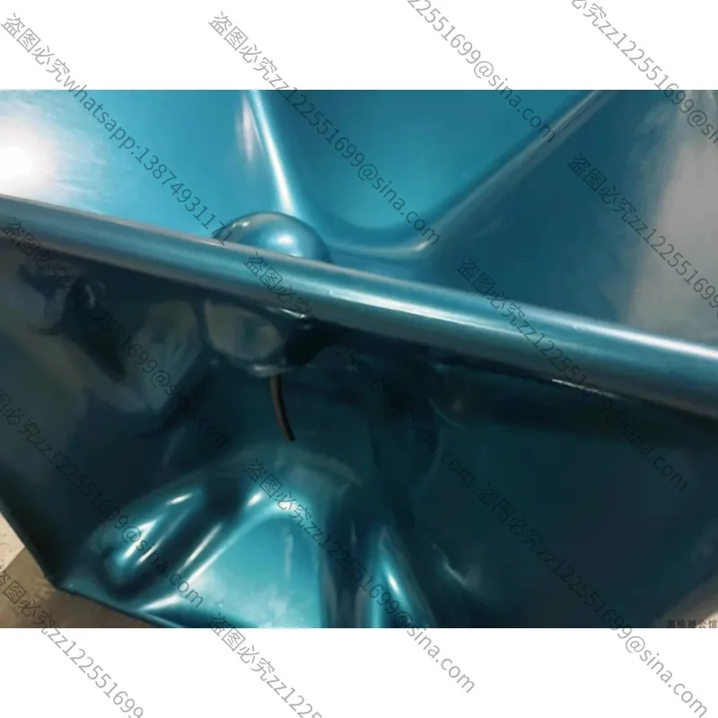 Suitable for Latex Vacuum Cabinet, Bold Frame, Metal Peacock Blue, Sense of Restraint MAX