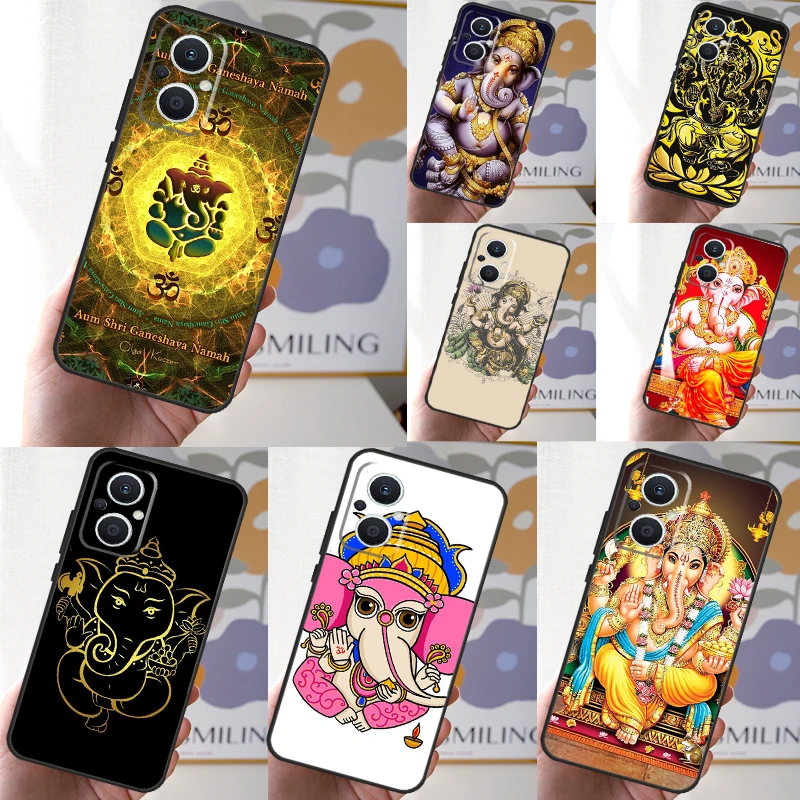 Lord Ganesha Case For OPPO Reno 8 7 6 5 4 Lite 11F 10 Pro 8T 5Z 4Z OPPO Find X6 Pro X2 Neo X3 X5 Lite